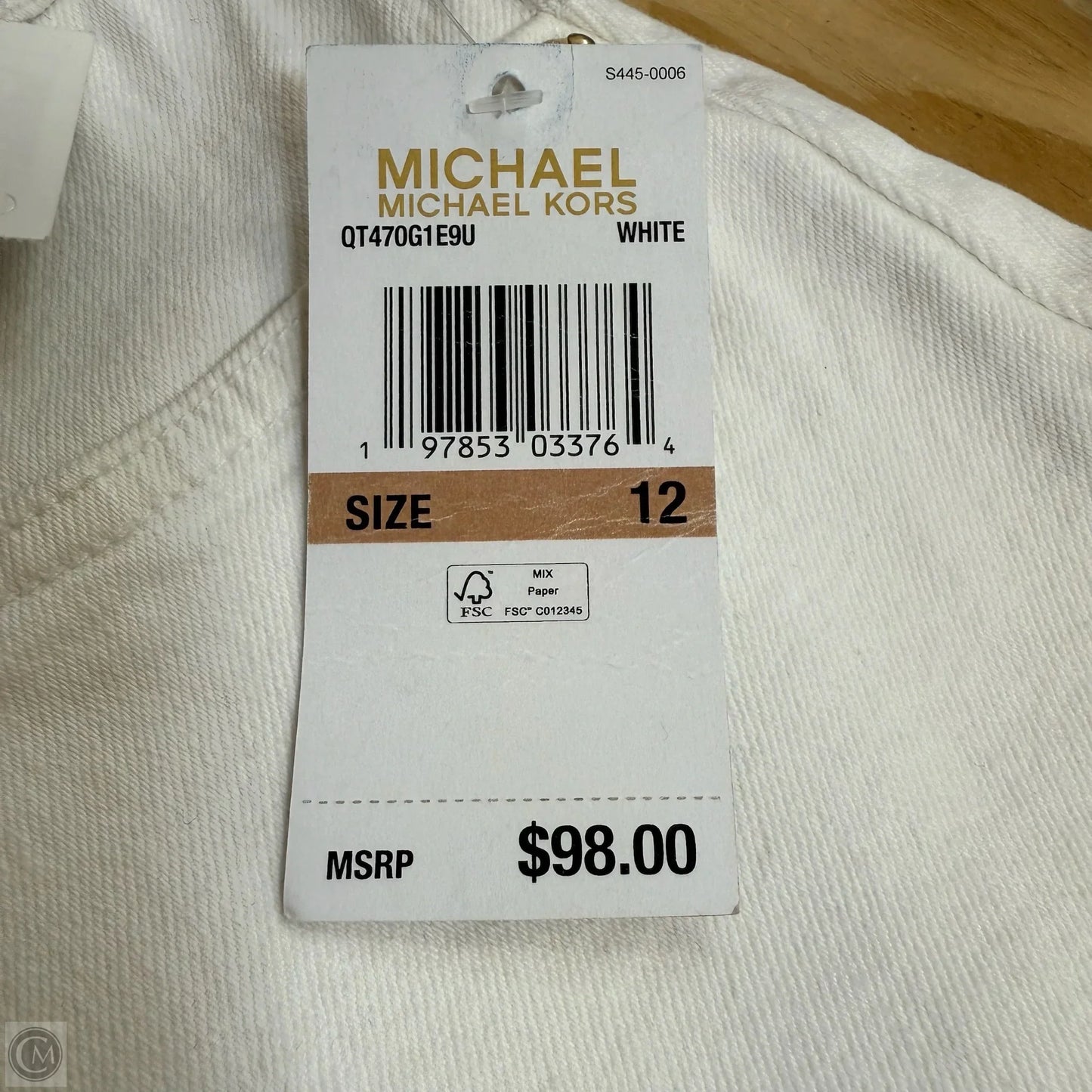 Skirt Mini & Short By Michael By Michael Kors In White, Size: 12