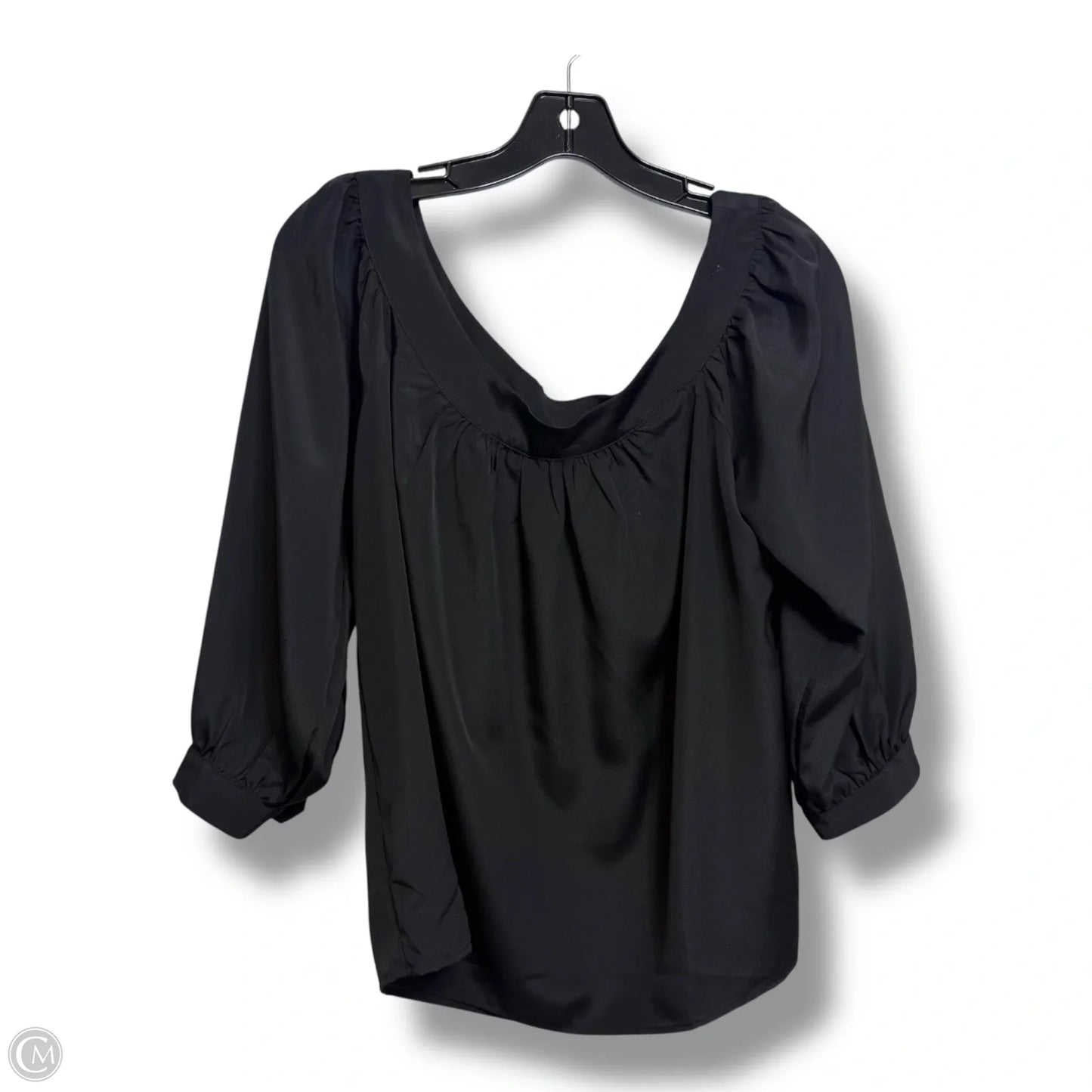 Top Short Sleeve Basic By Maeve In Black, Size: S