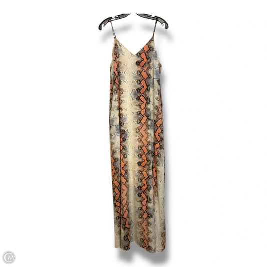 Dress Casual Maxi By West Kei In Snakeskin Print, Size: Xs