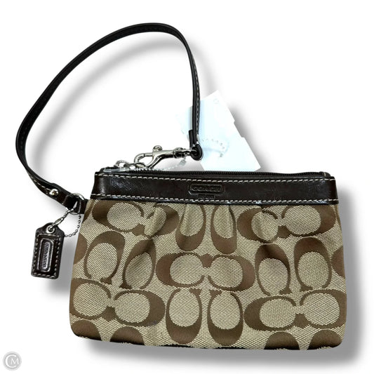 Wristlet Designer By Coach, Size: Small