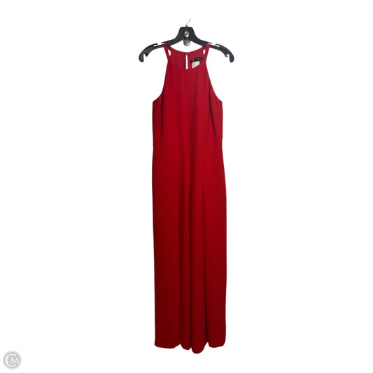 Jumpsuit By Banana Republic In Red, Size: 4