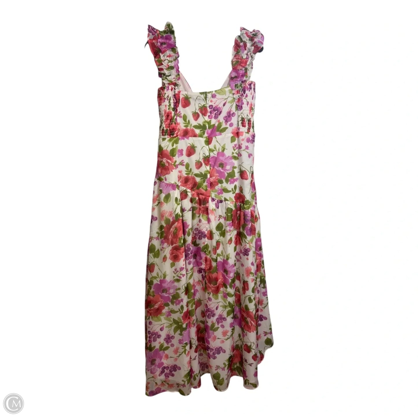Dress Casual Maxi By Abercrombie And Fitch In Floral Print, Size: Xl