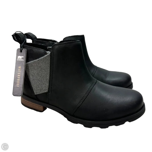Boots Ankle Flats By Sorel In Black, Size: 6.5