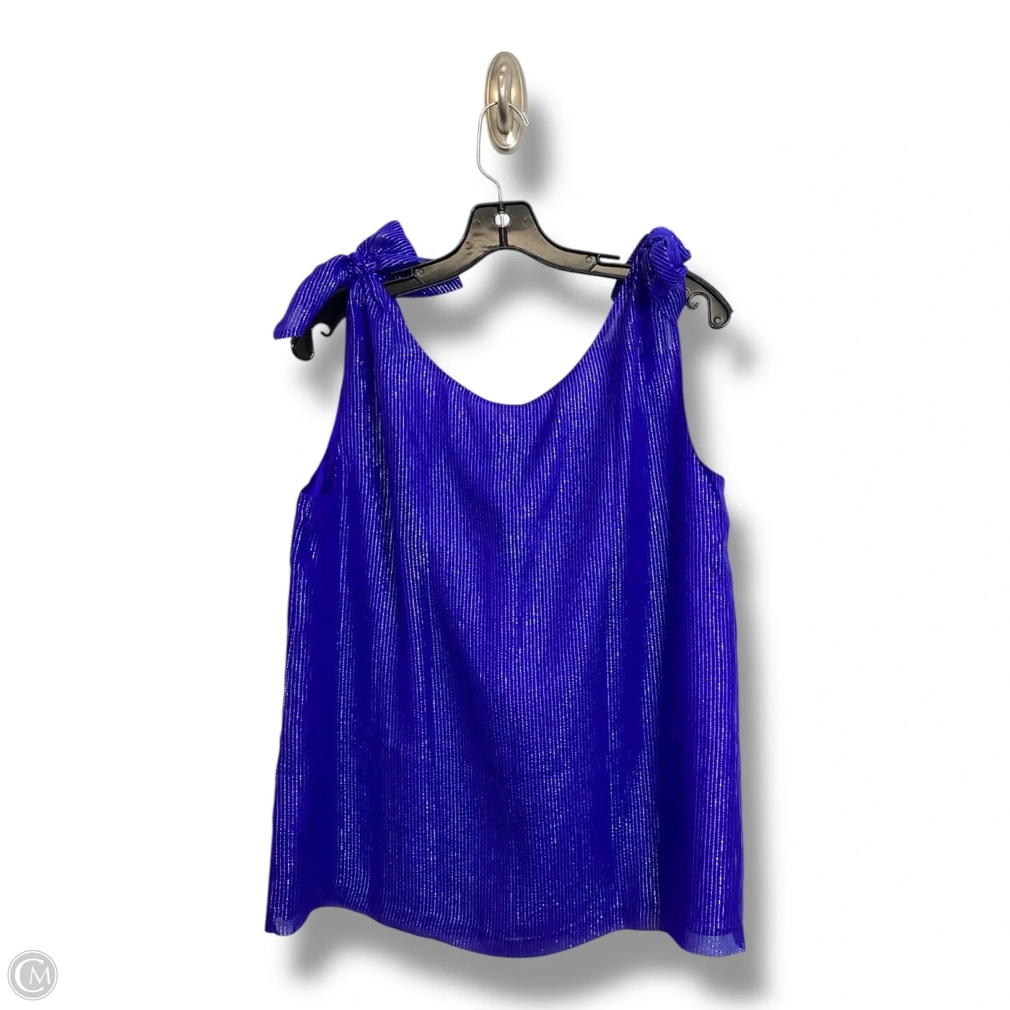 Top Sleeveless By Halston In Purple, Size: 12