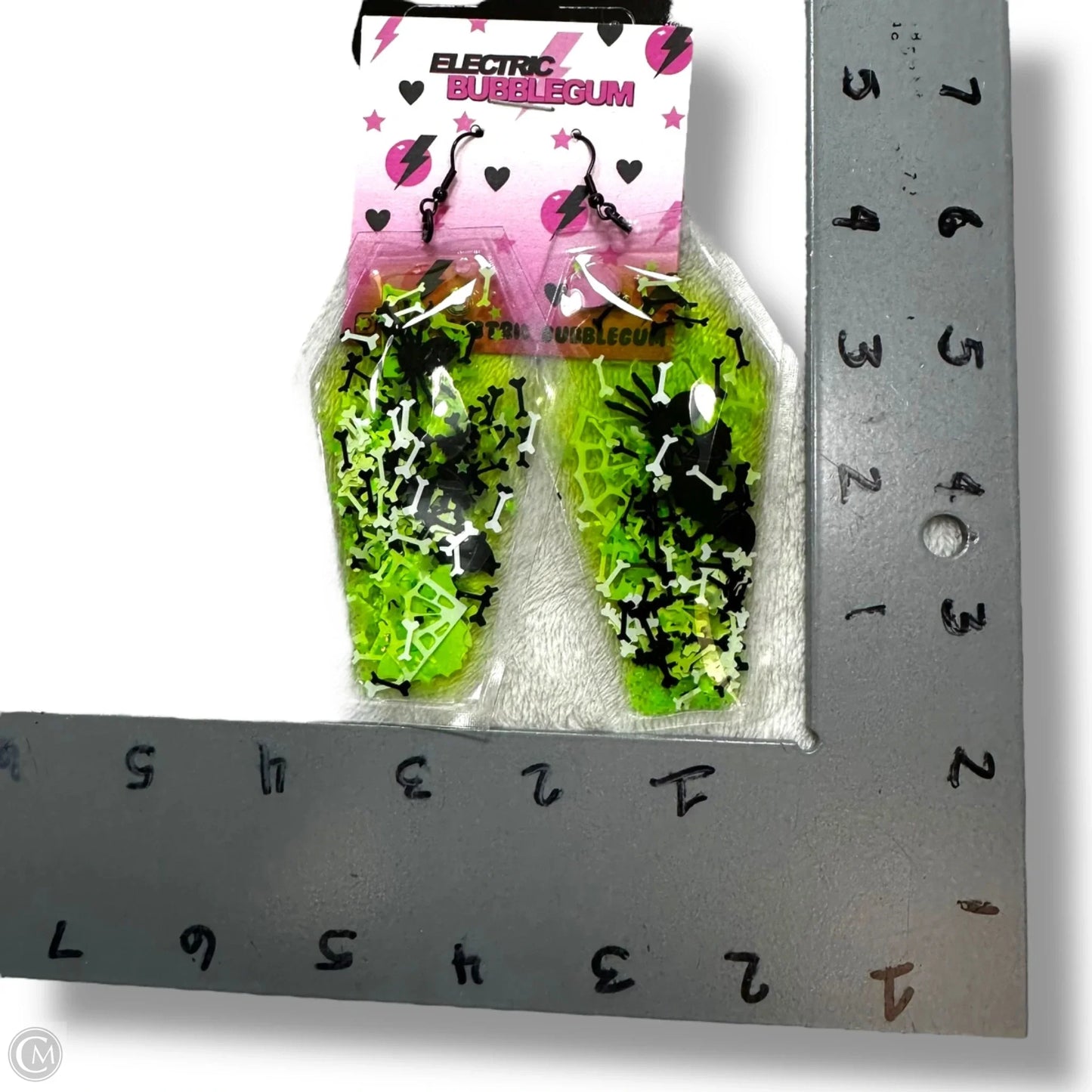 Halloween coffin Earrings By Electric Bubblegum , Size: Small