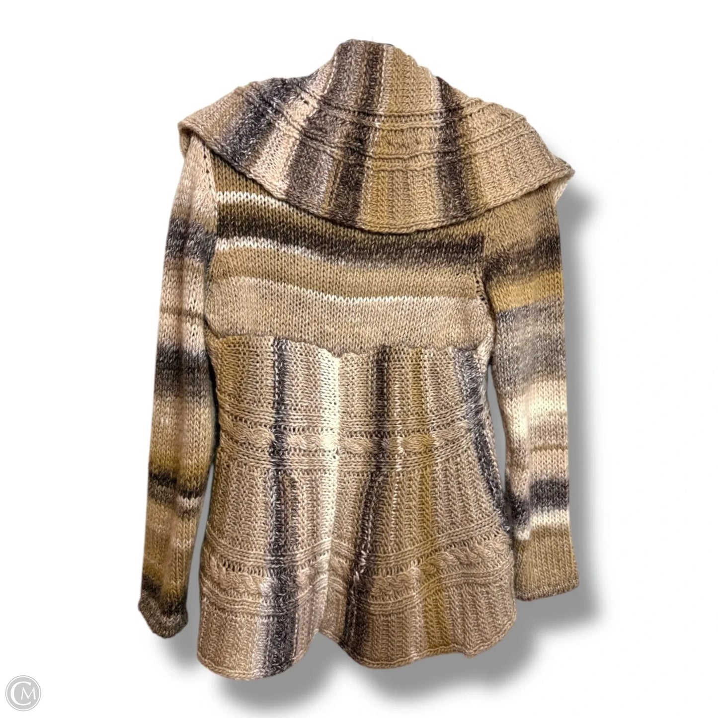 Cardigan By Clothes Mentor In Brown, Size: M