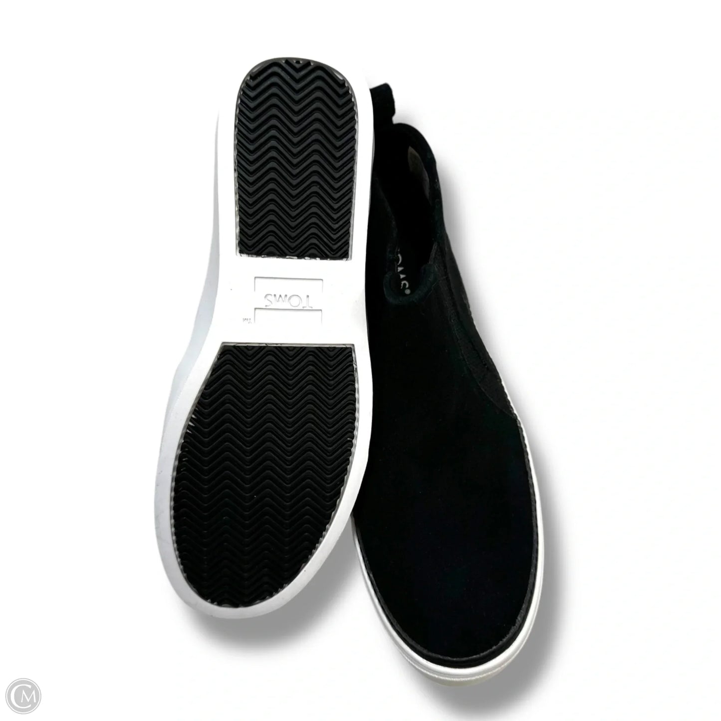 Shoes Flats By Toms In Black, Size: 7
