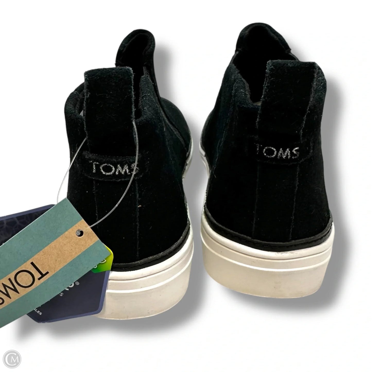 Shoes Flats By Toms In Black, Size: 7