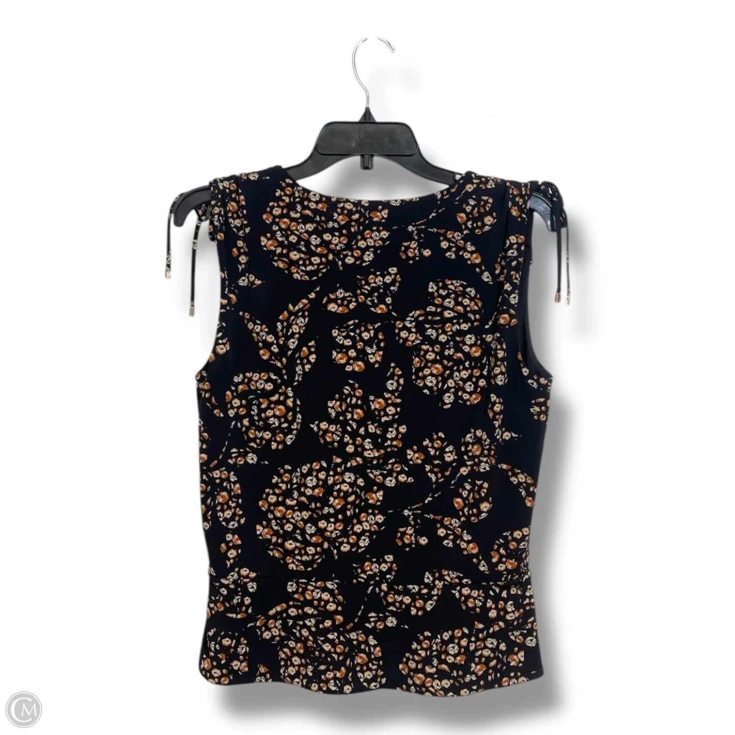 Top Sleeveless By White House Black Market In Black & Gold, Size: S
