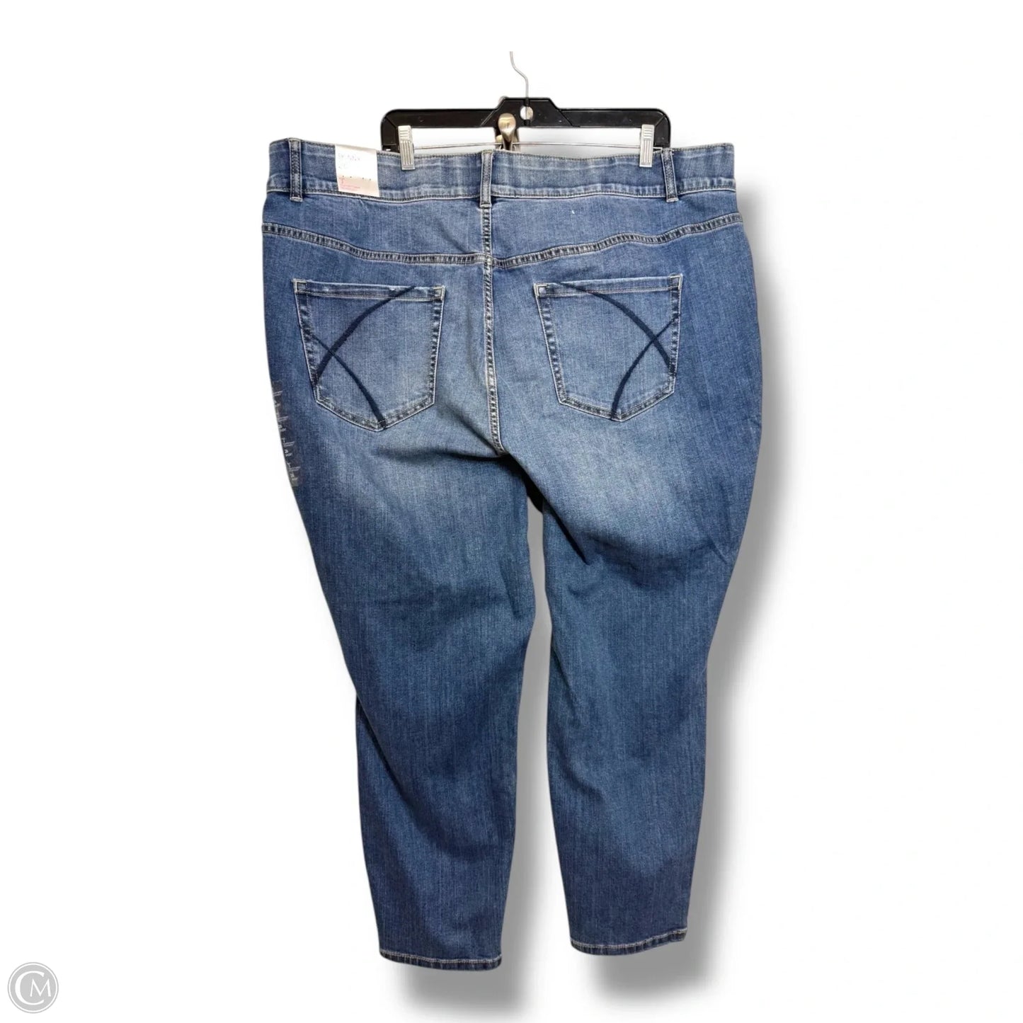 Jeans Skinny By Lane Bryant In Blue Denim, Size: 26