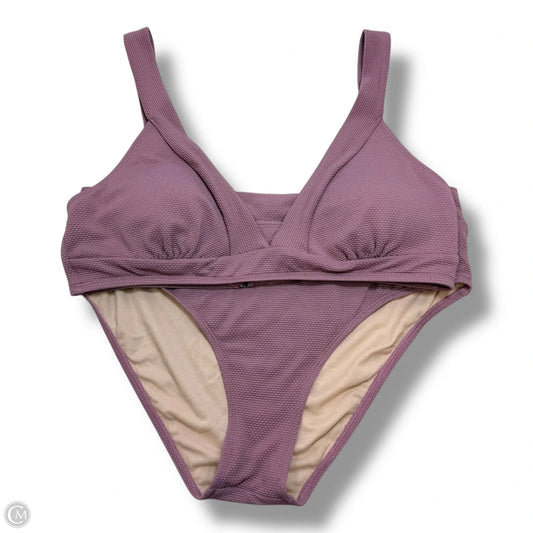 Swimsuit 2pc By Cupshe In Purple, Size: Xl