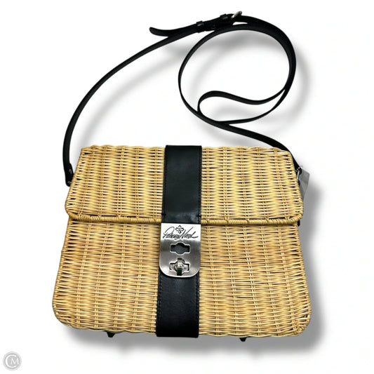 Wicker Handbag Designer By Patricia Nash, Size: Medium