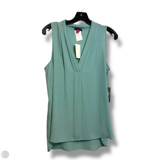 Top Sleeveless Basic By Vince Camuto In Green, Size: S