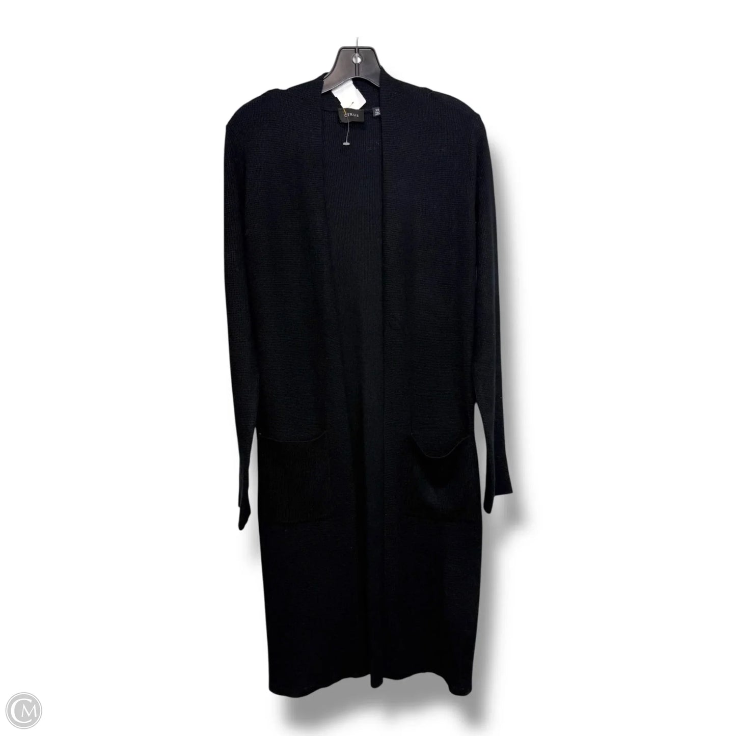 Cardigan By Cyrus Knits In Black, Size: Xs