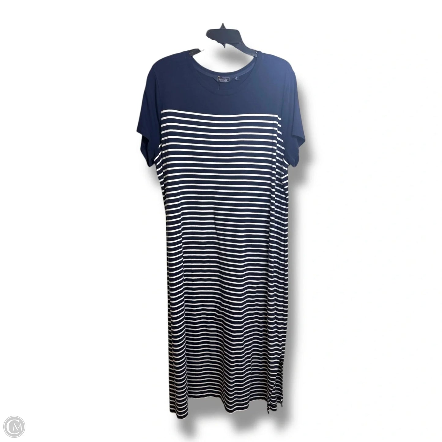 Dress Casual Maxi By Vineyard Vines In Striped Pattern, Size: 2x