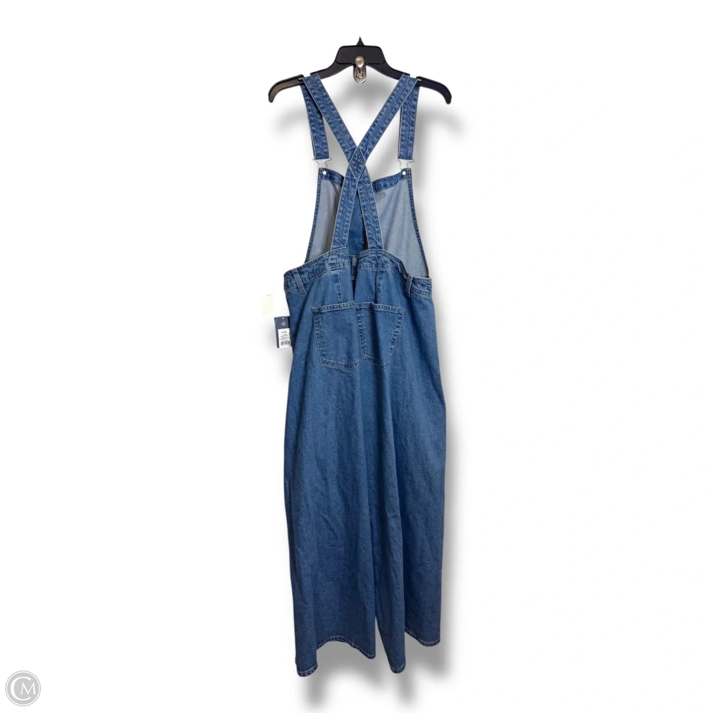 Jumpsuit By Universal Thread In Blue Denim, Size: Xl