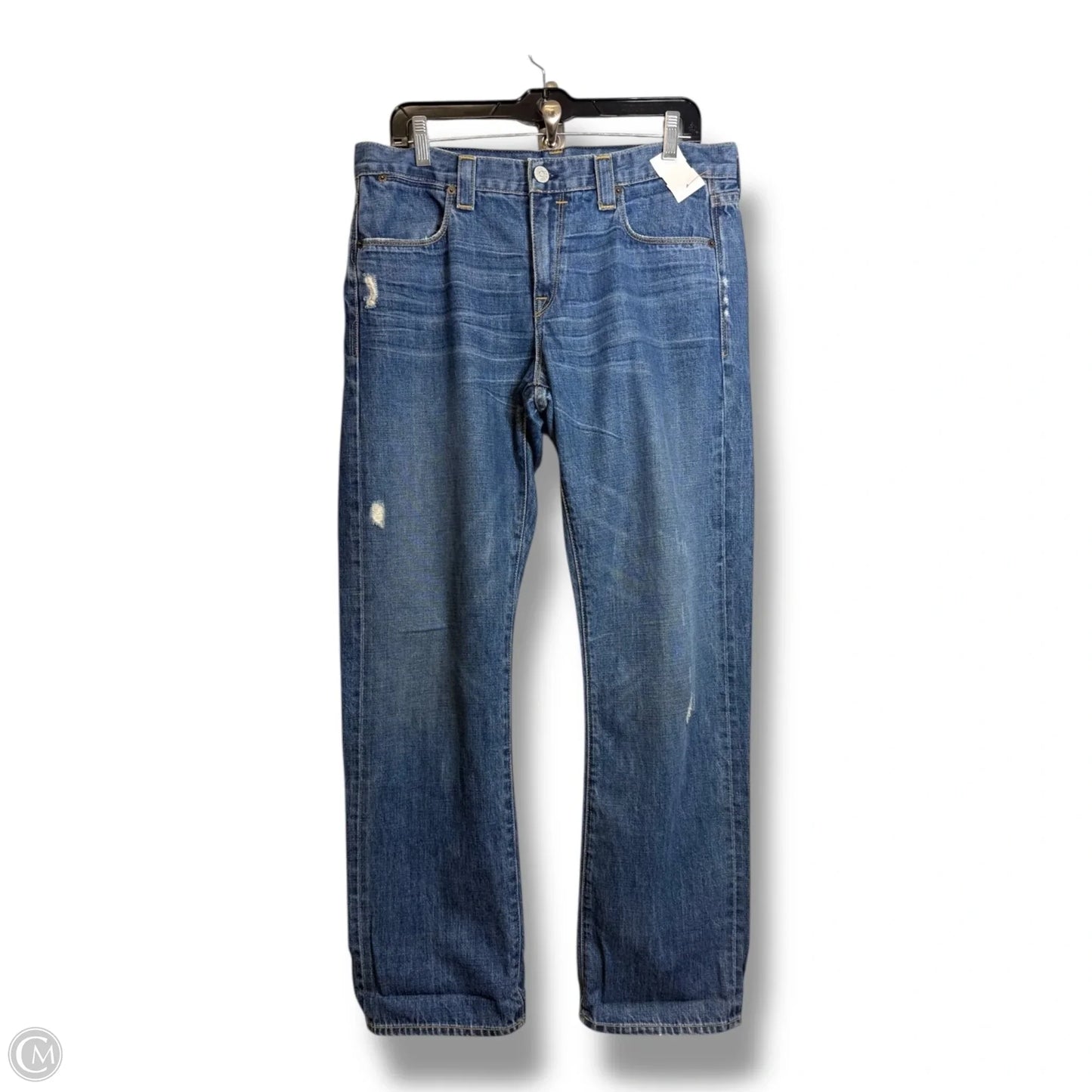 Jeans Straight By Vintage In Blue Denim, Size: 8