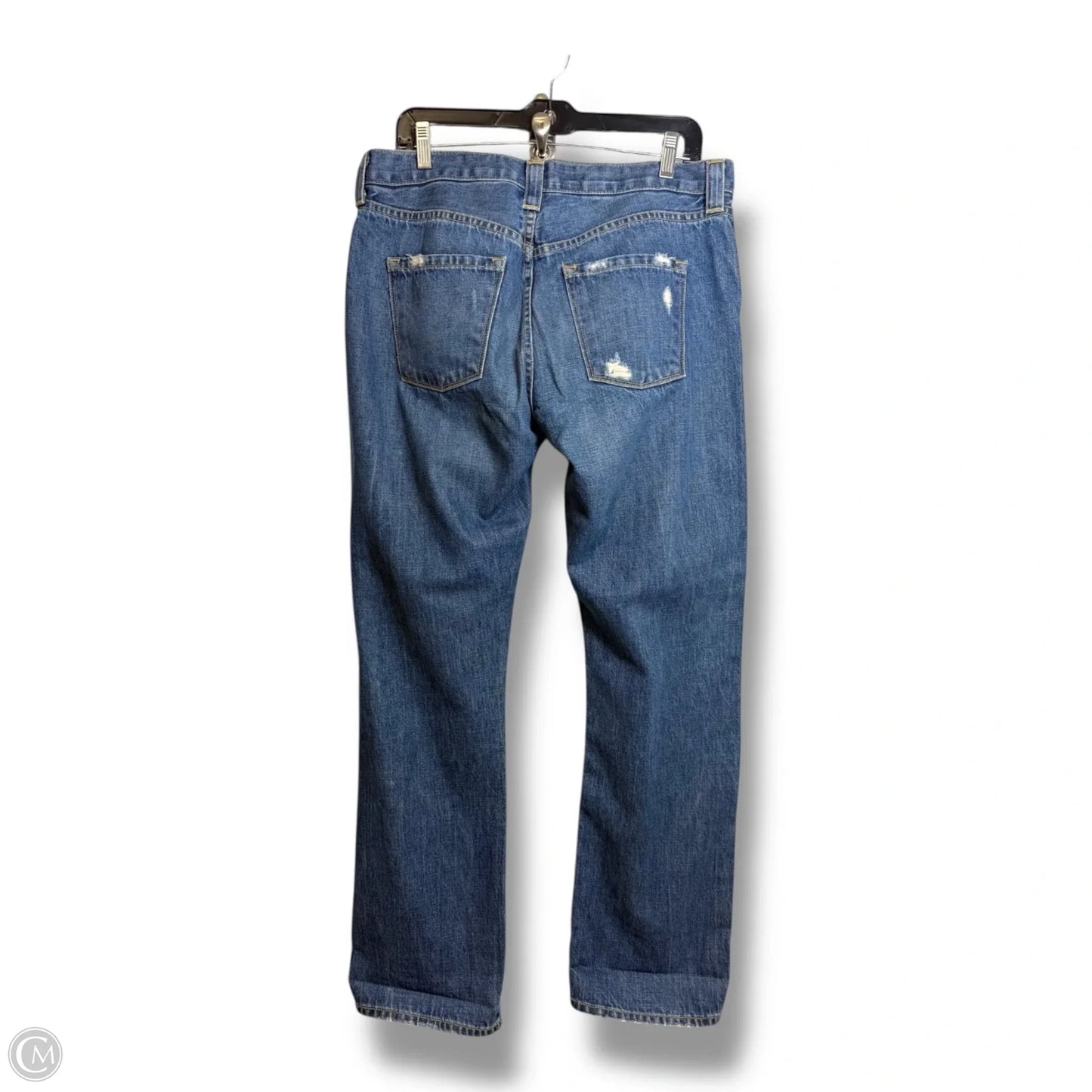 Jeans Straight By Vintage In Blue Denim, Size: 8