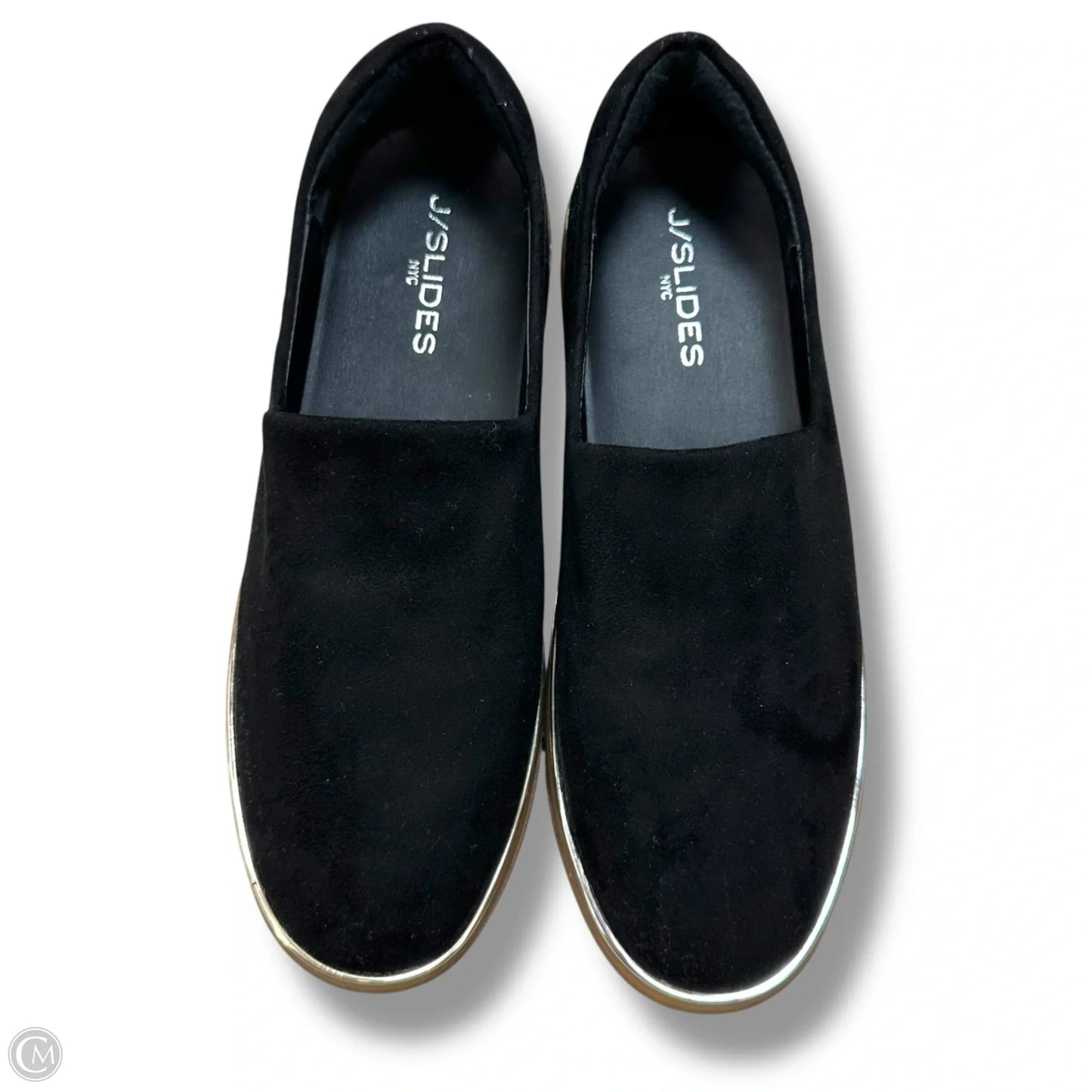 Shoes Flats By J Slides In Black, Size: 8.5