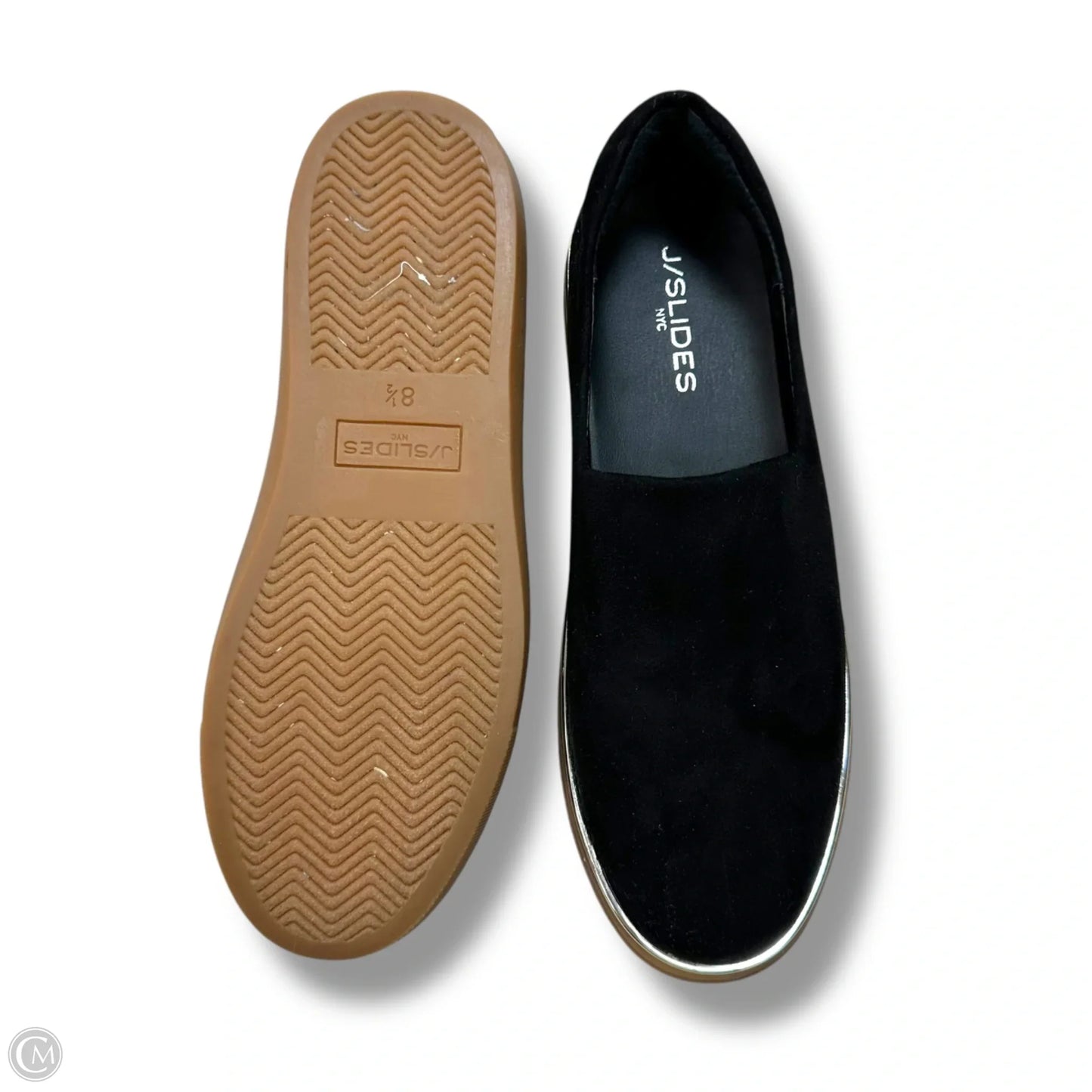 Shoes Flats By J Slides In Black, Size: 8.5