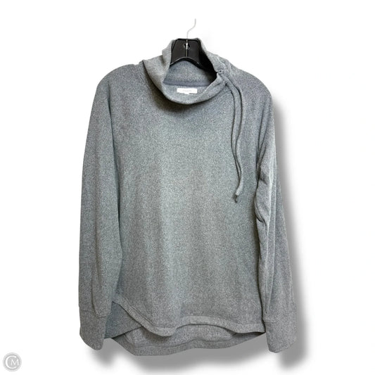 Top Long Sleeve Basic By Maurices In Grey, Size: M