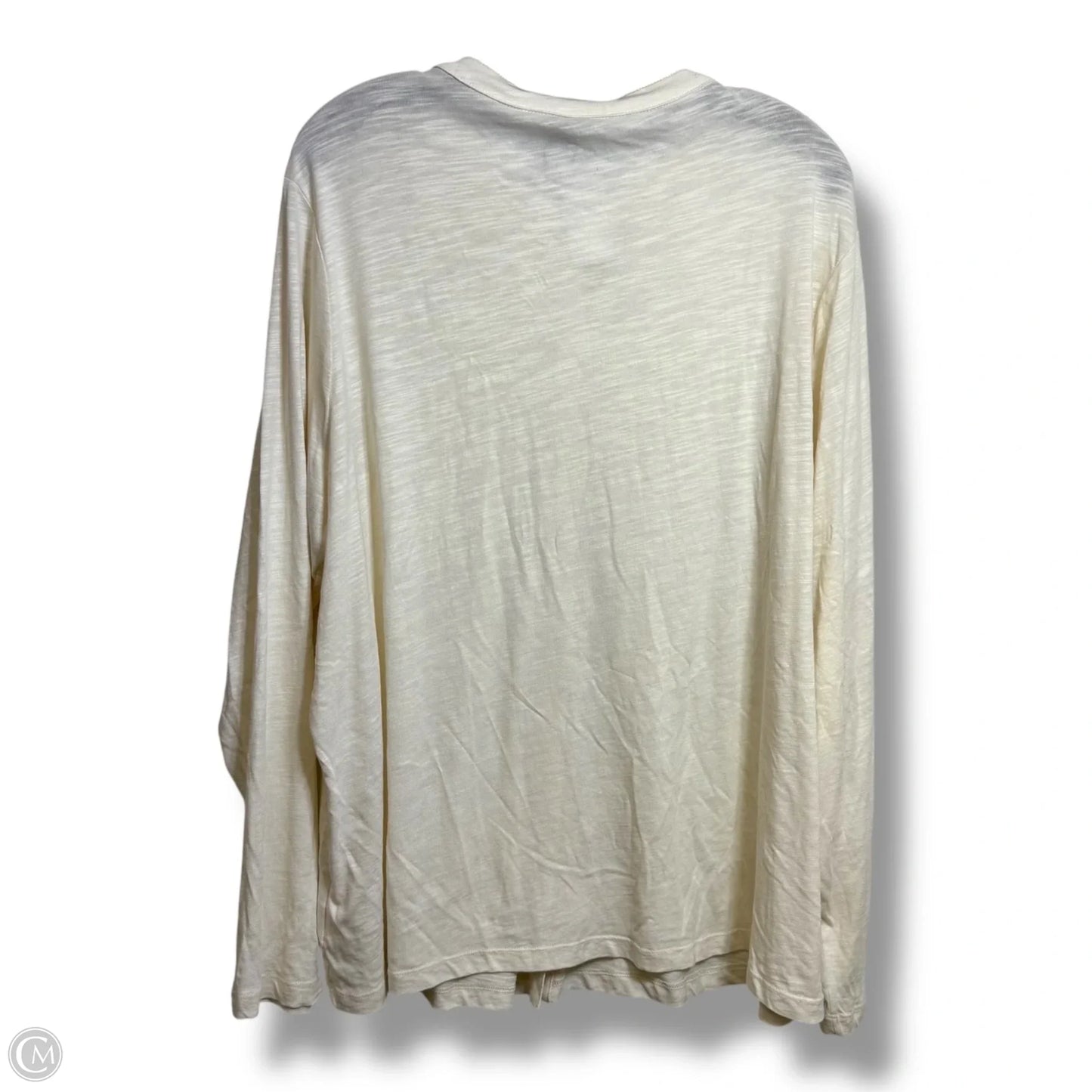 Top Long Sleeve By Sanctuary In White, Size: 2x