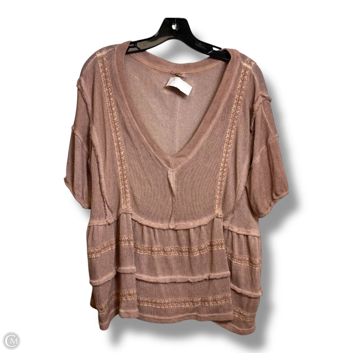 Top Sleeveless By Pol In Taupe, Size: M