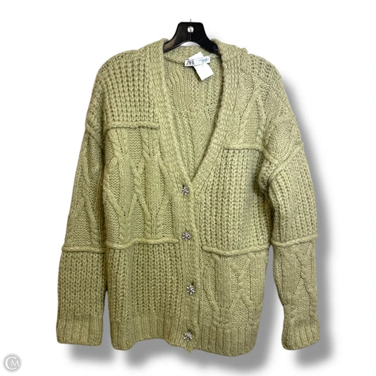 Sweater By Zara In Green, Size: S