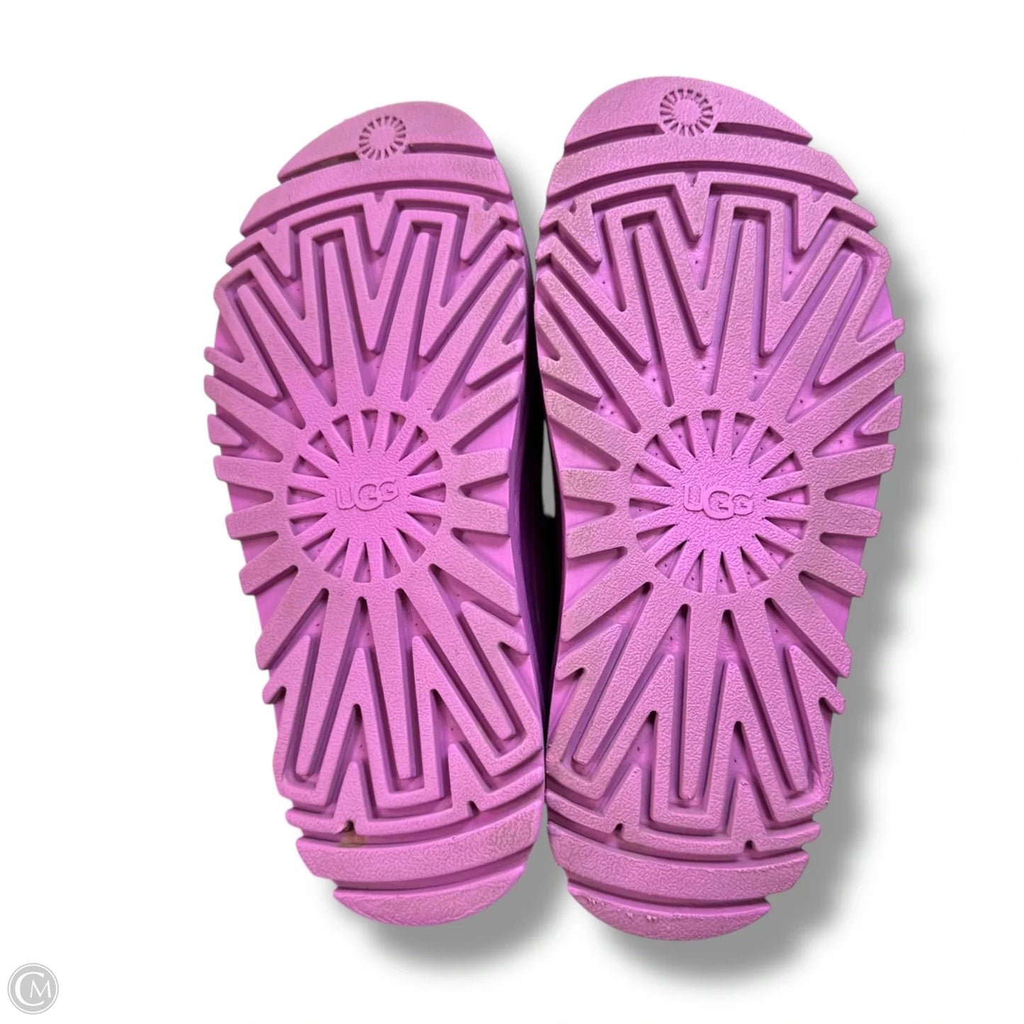Sandals Designer By Ugg In Purple, Size: 6