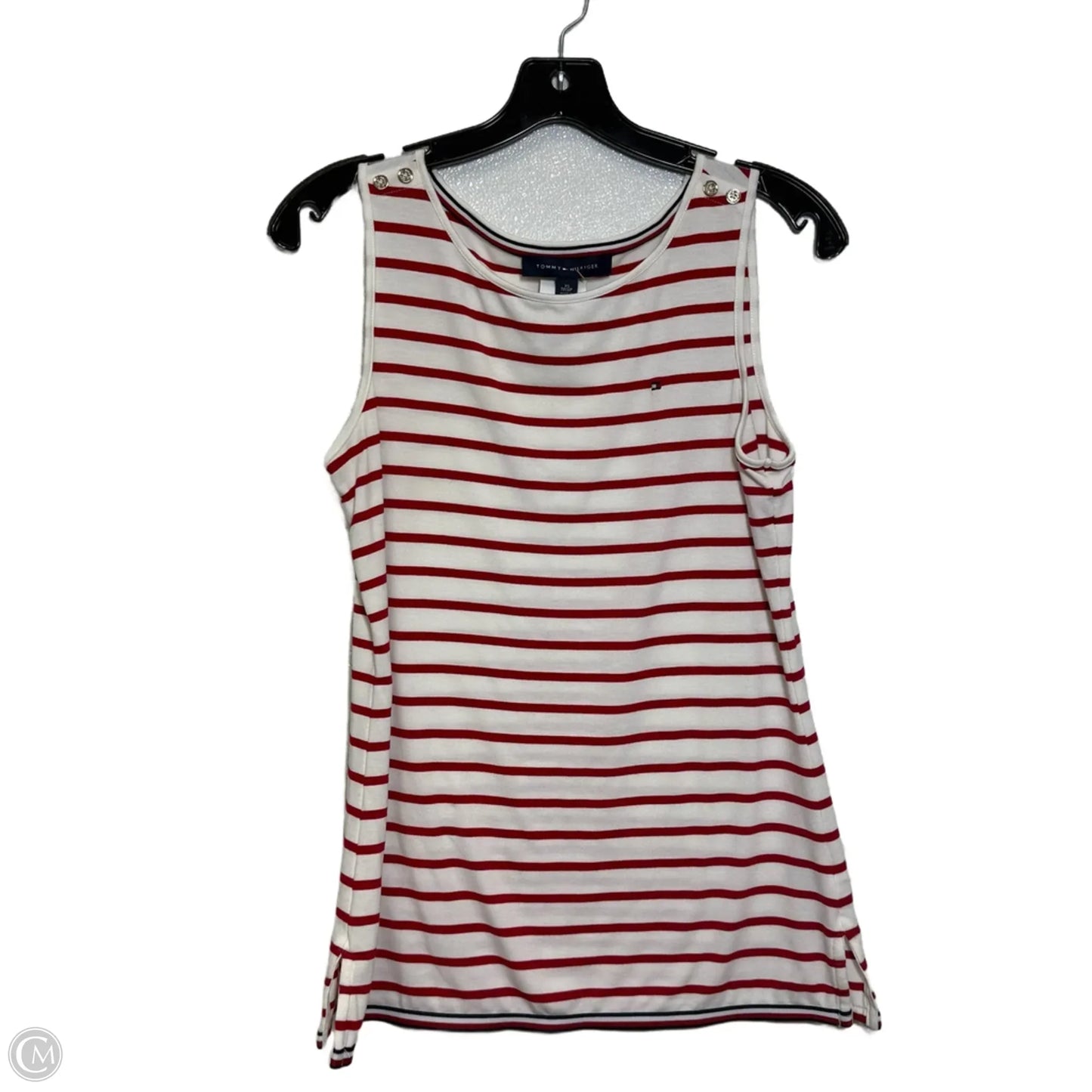 Top Sleeveless By New York And Co In Red, Size: L