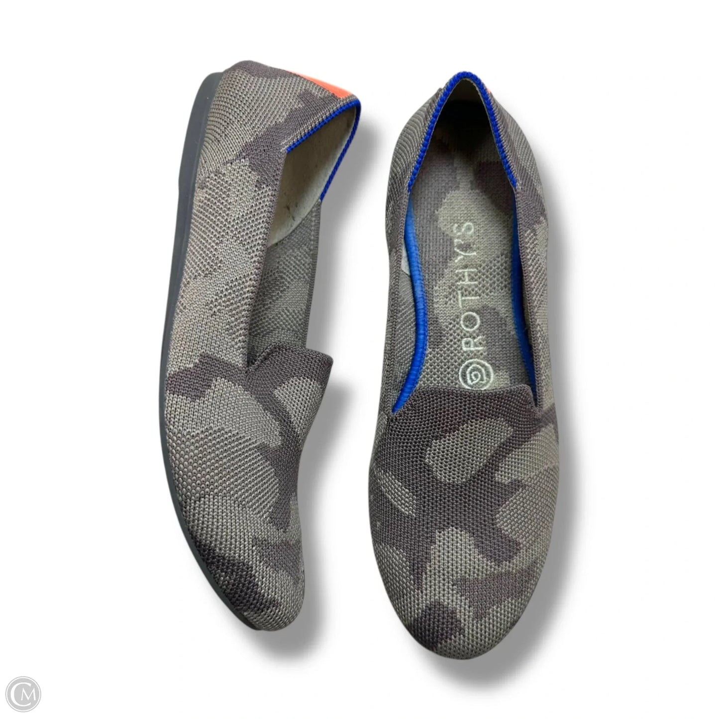 Shoes Flats By Rothys In Camouflage Print, Size: 7