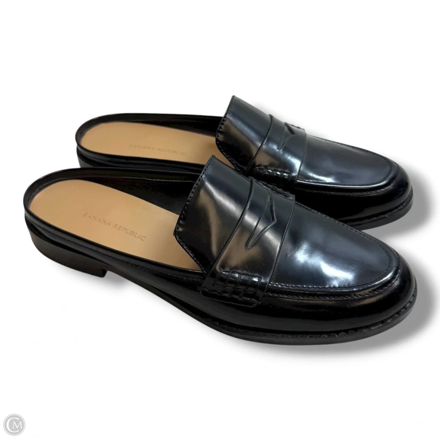 Shoes Flats By Banana Republic In Black, Size: 8