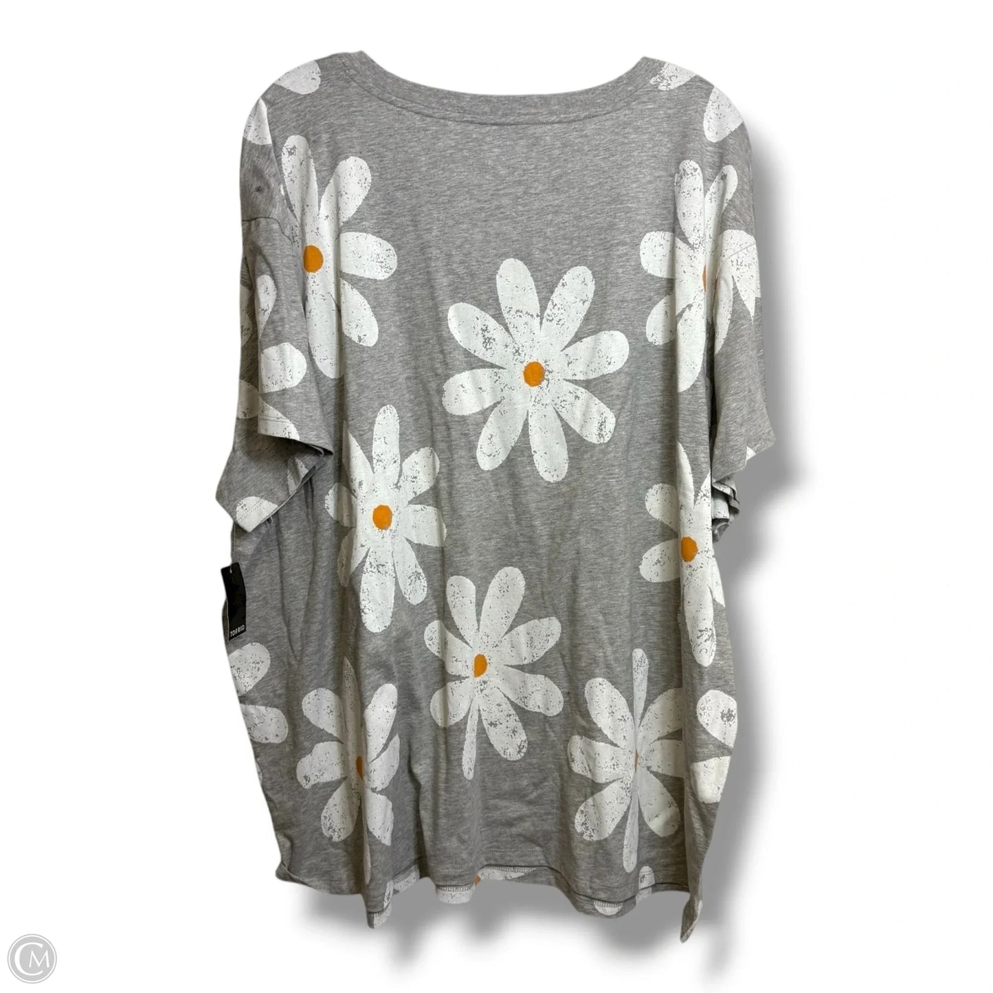 Top Short Sleeve Basic By Torrid In Grey, Size: 3x