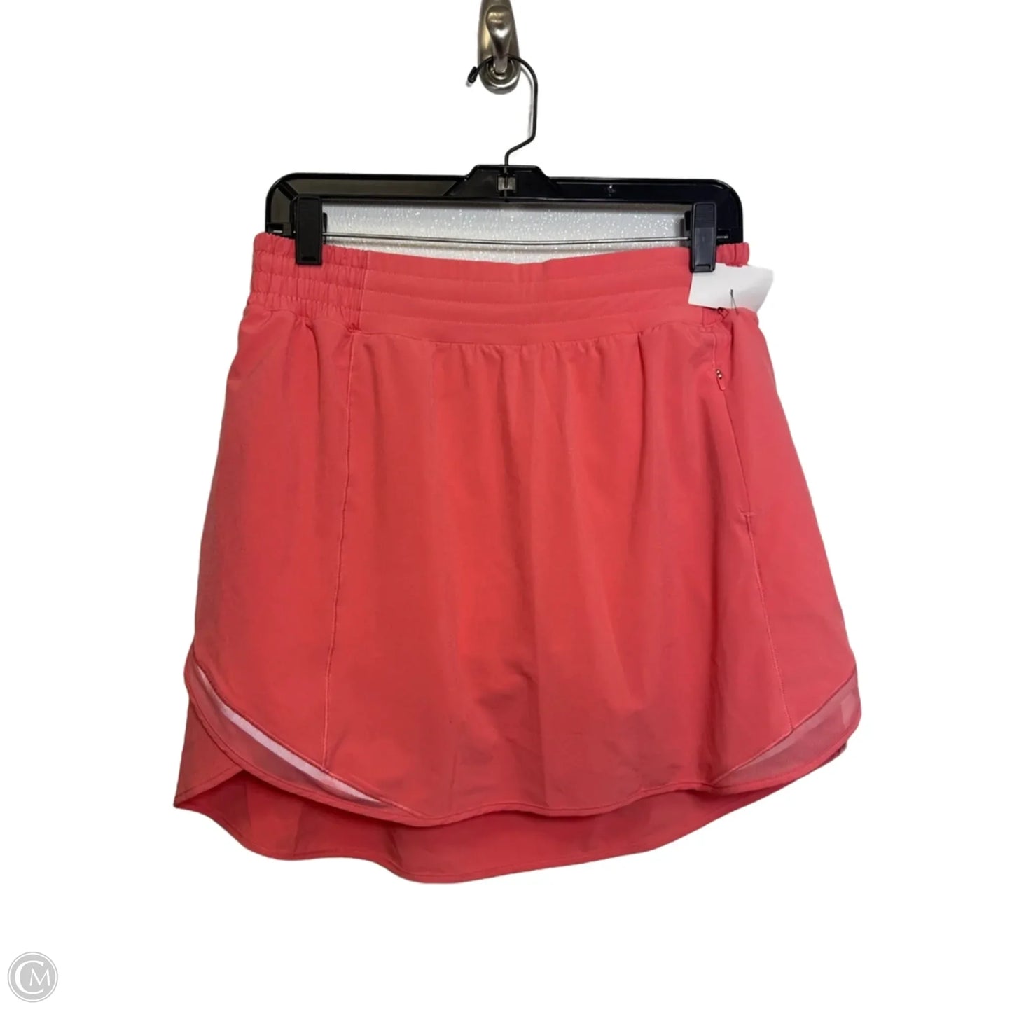 Athletic Skirt By Lululemon In Orange, Size: 10