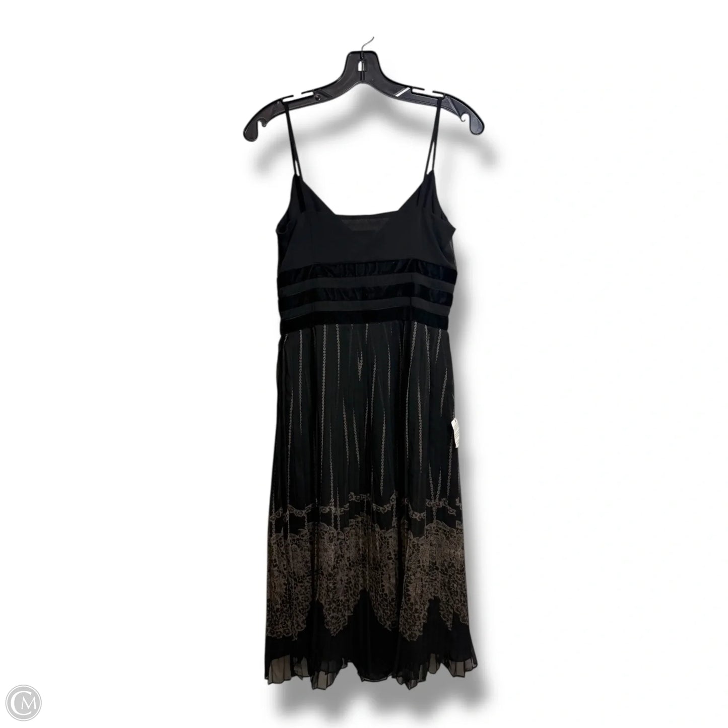 Dress Casual Midi By Loft In Black, Size: 4