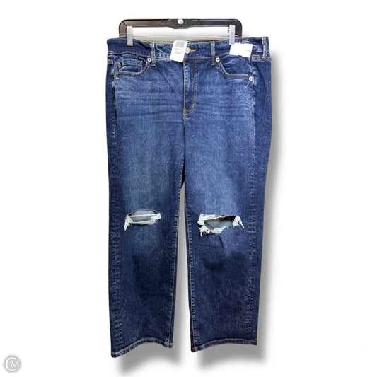 Jeans Boot Cut By Torrid In Blue Denim, Size: 10