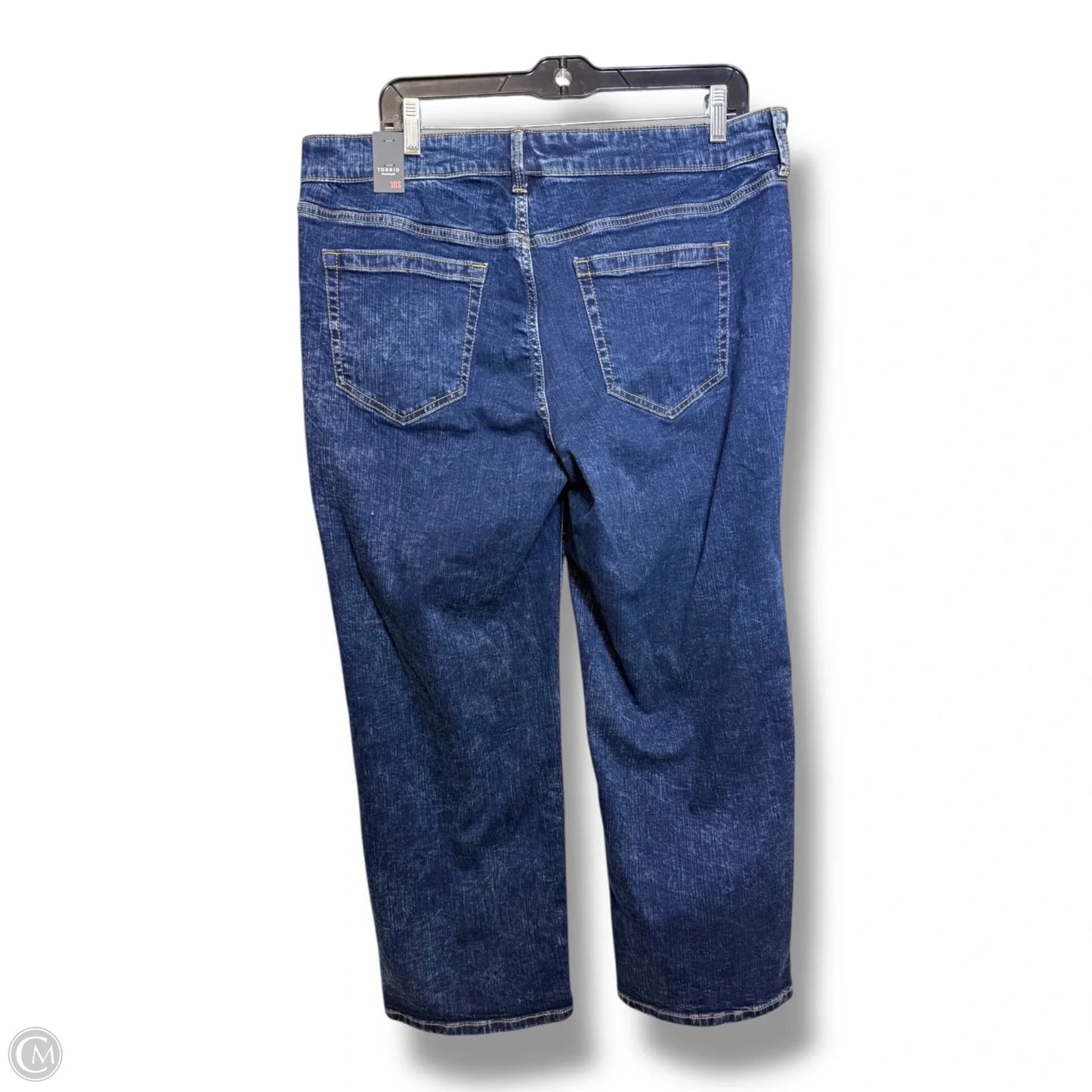 Jeans Boot Cut By Torrid In Blue Denim, Size: 10