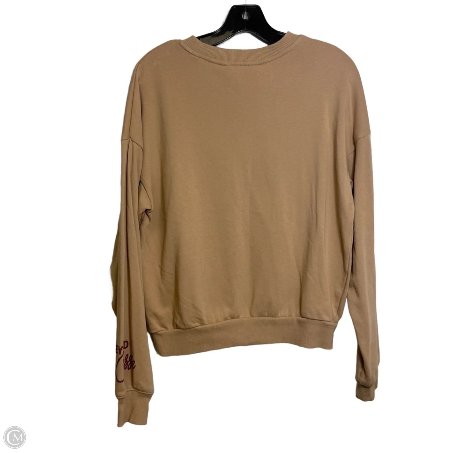 Top Long Sleeve Basic By H&m In Tan, Size: Xs