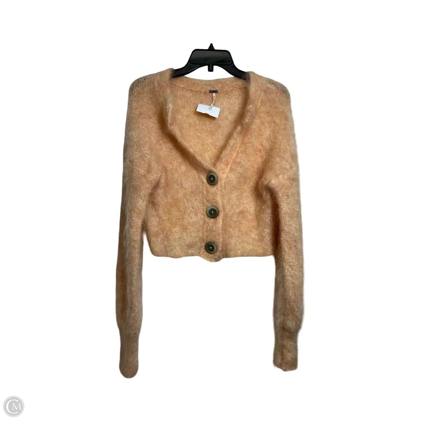 Cardigan By Free People In Peach, Size: S