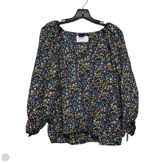 Top Short Sleeve By Gap In Floral Print, Size: M