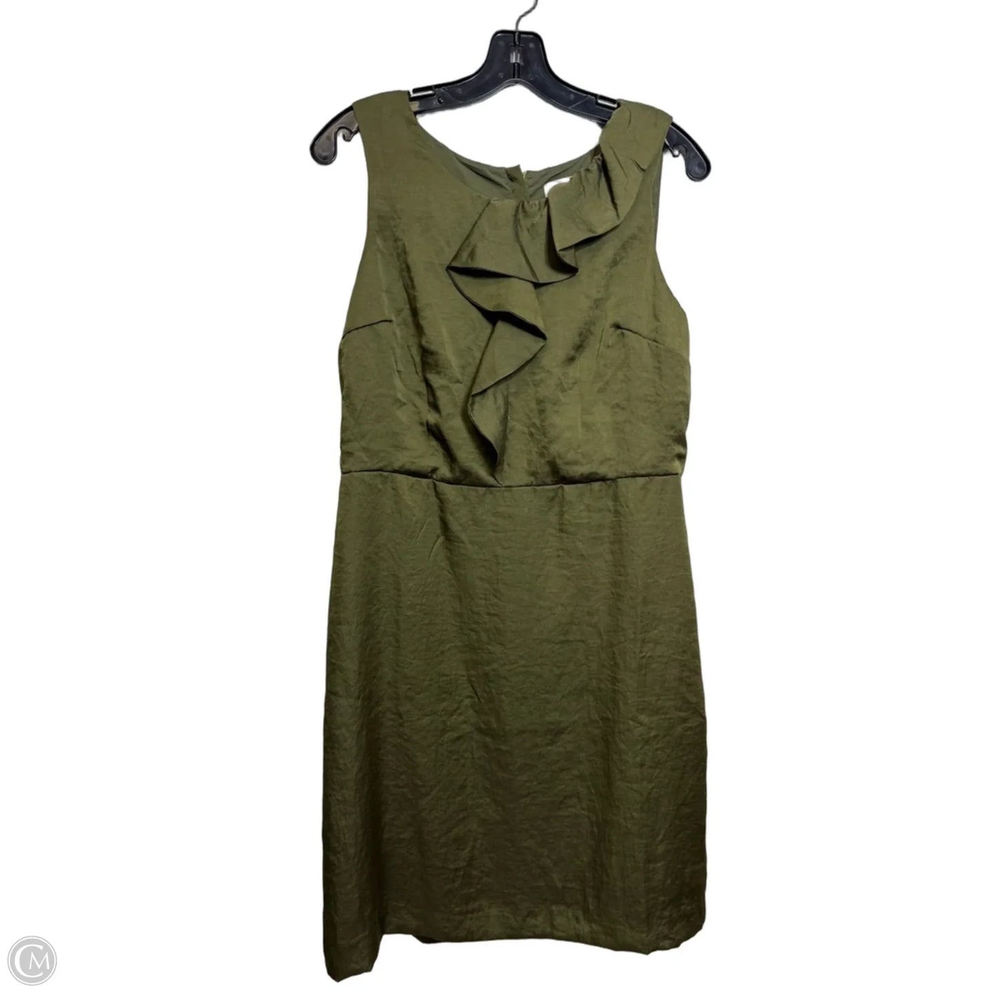 Dress Casual Short By Loft In Green, Size: 10