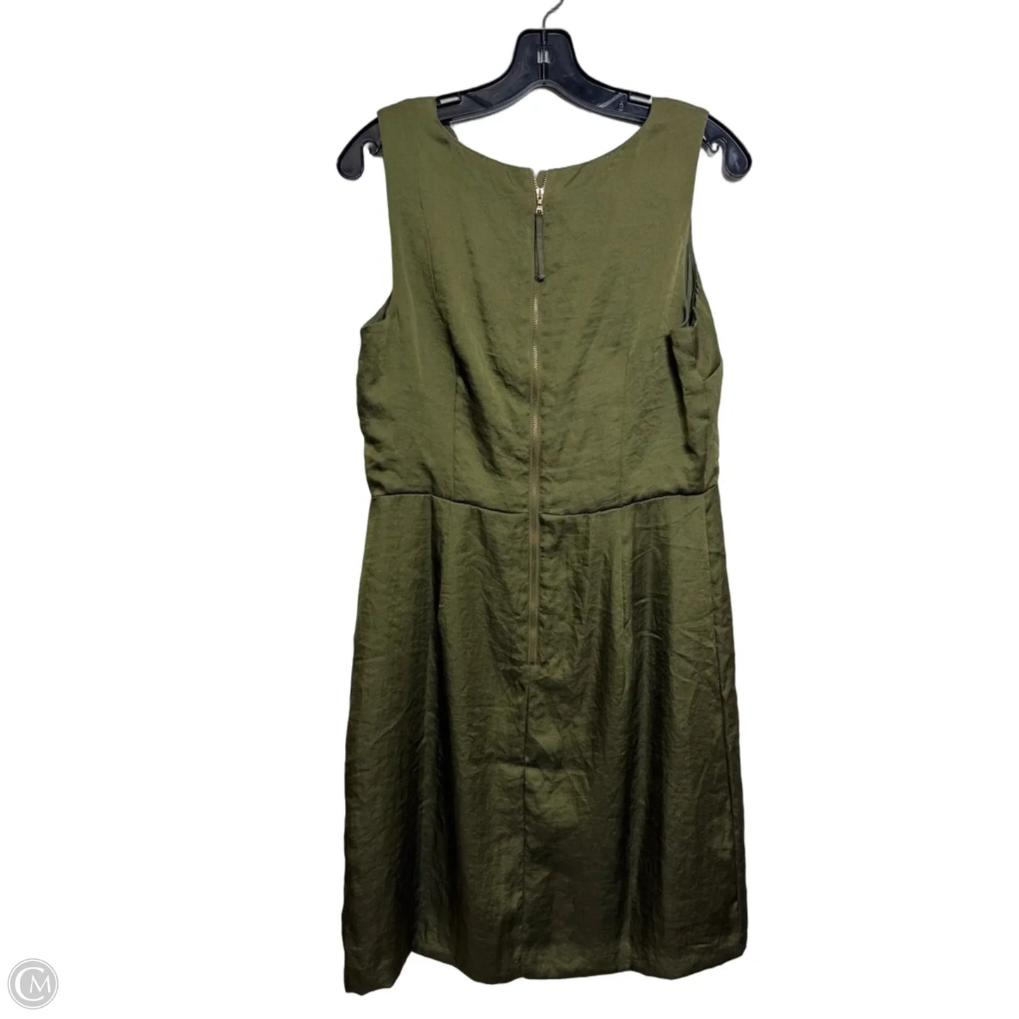 Dress Casual Short By Loft In Green, Size: 10