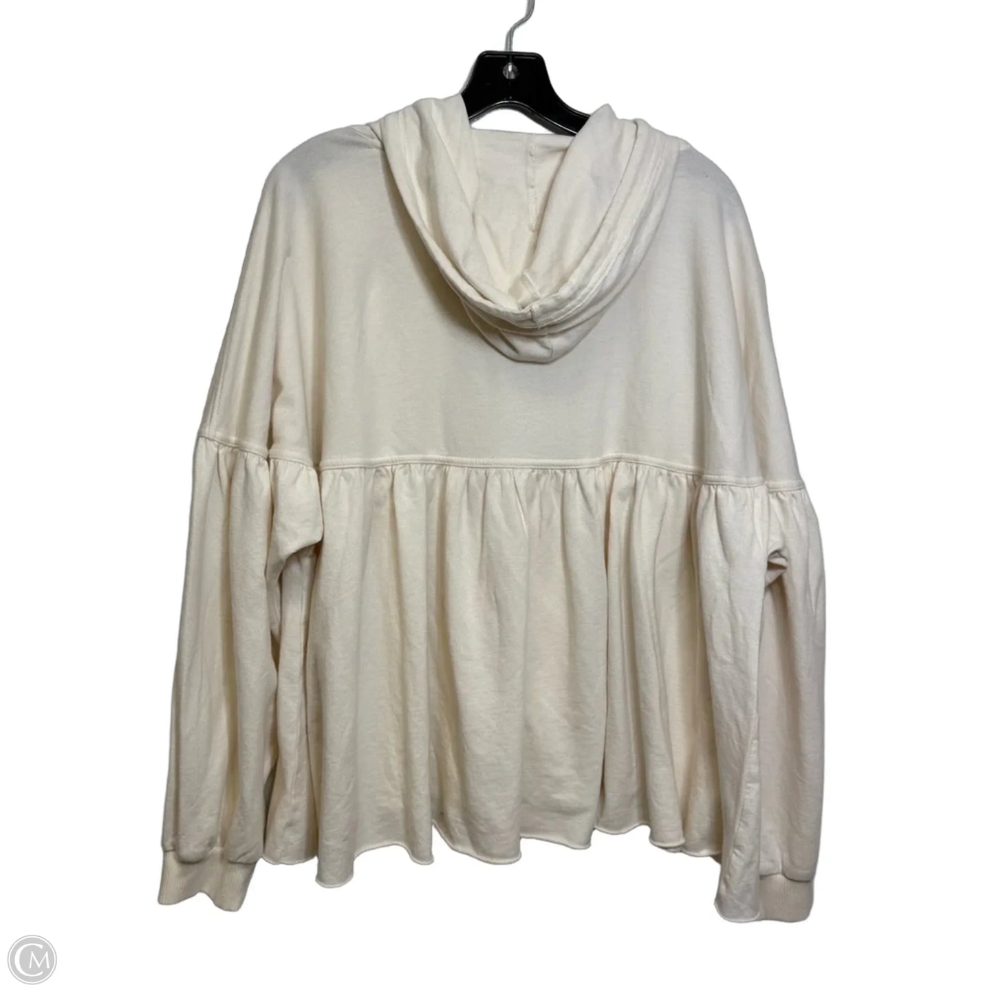 Top Long Sleeve By Aerie In Cream, Size: M