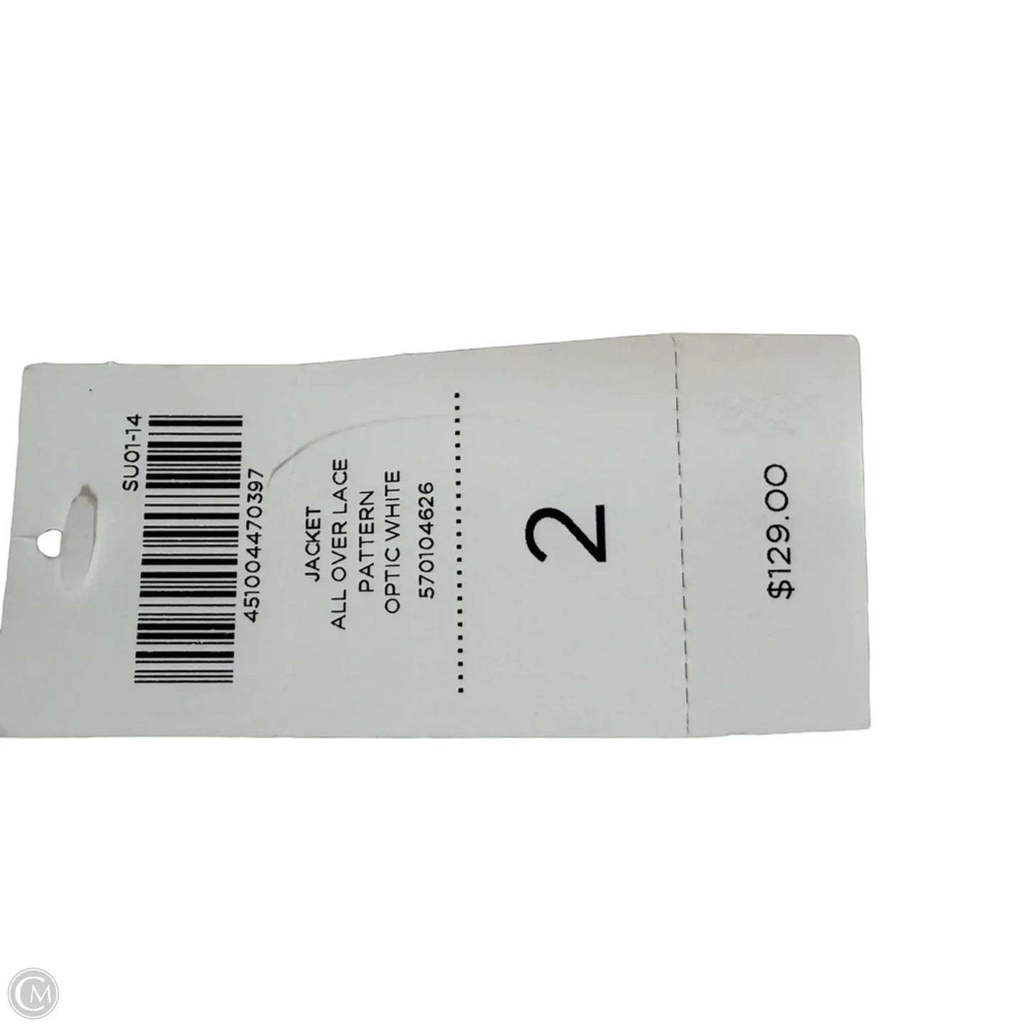 Bolero By Chicos In Cream, Size: M