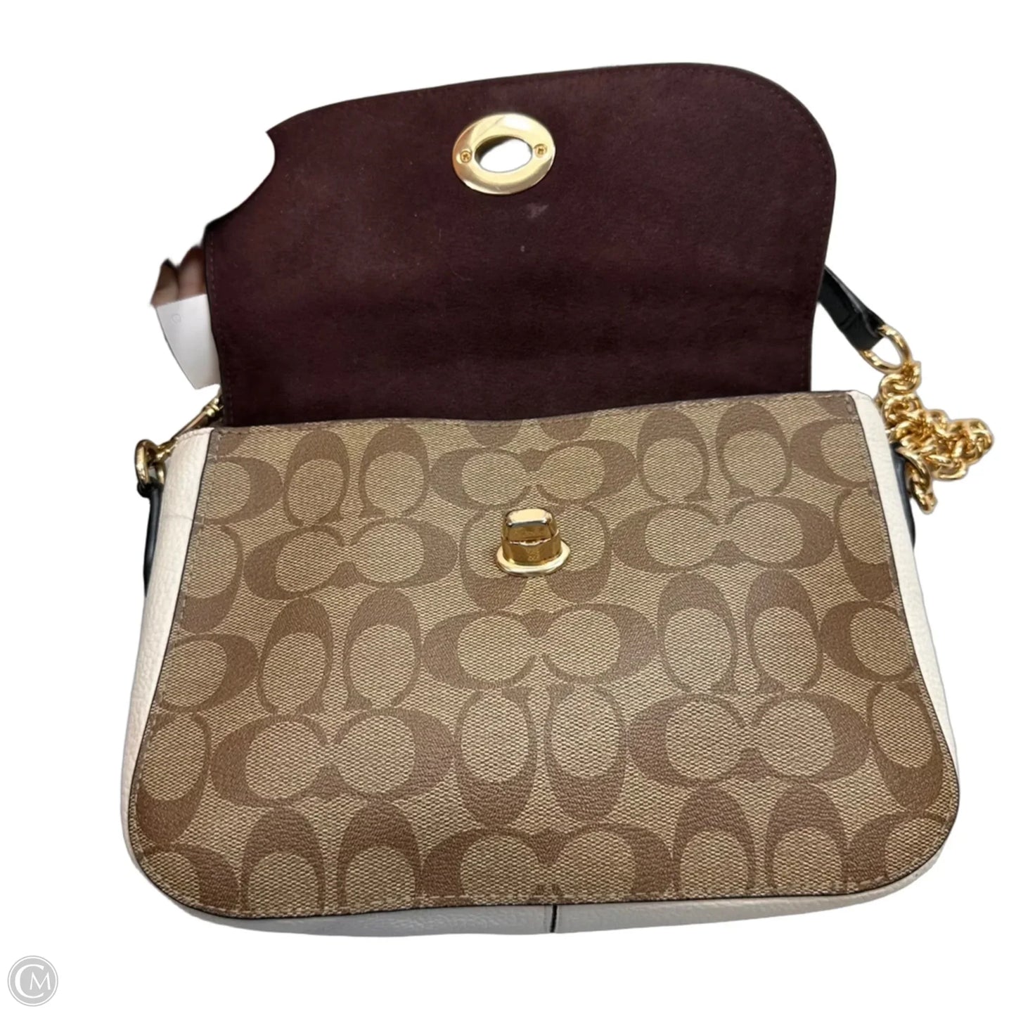 Crossbody Designer By Coach, Size: Medium