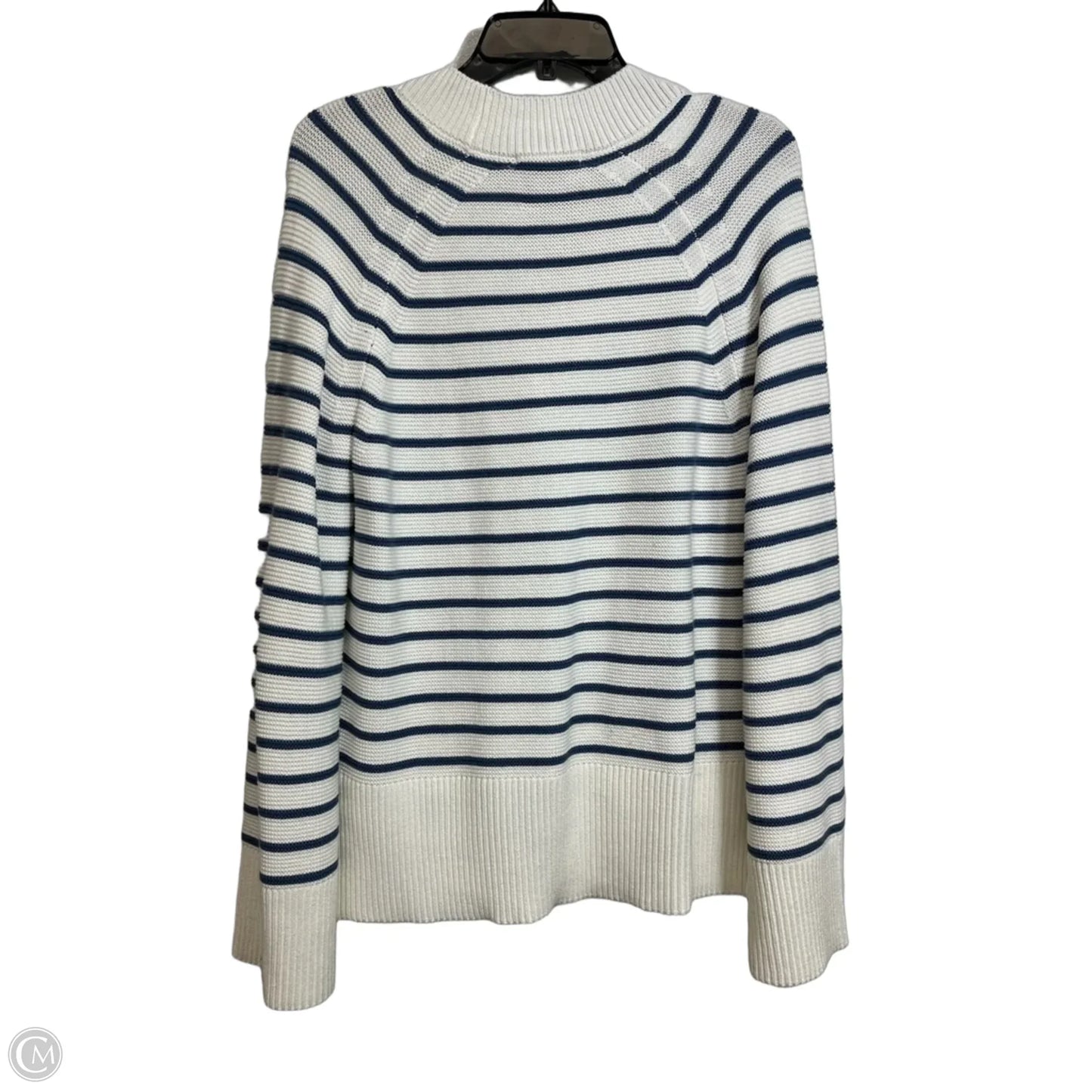 Cardigan By Clothes Mentor In Striped Pattern, Size: M
