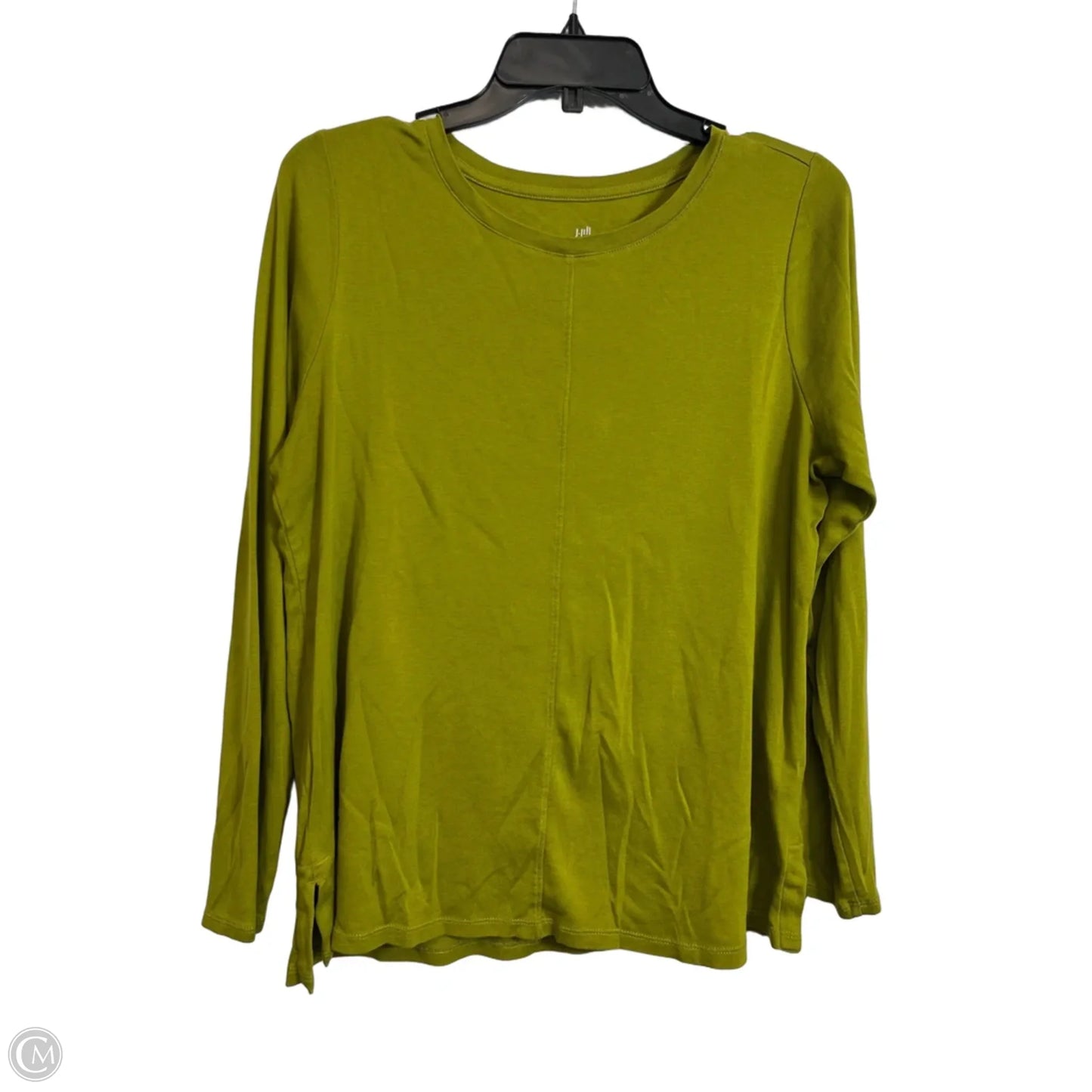 Top Long Sleeve By J. Jill In Green, Size: L