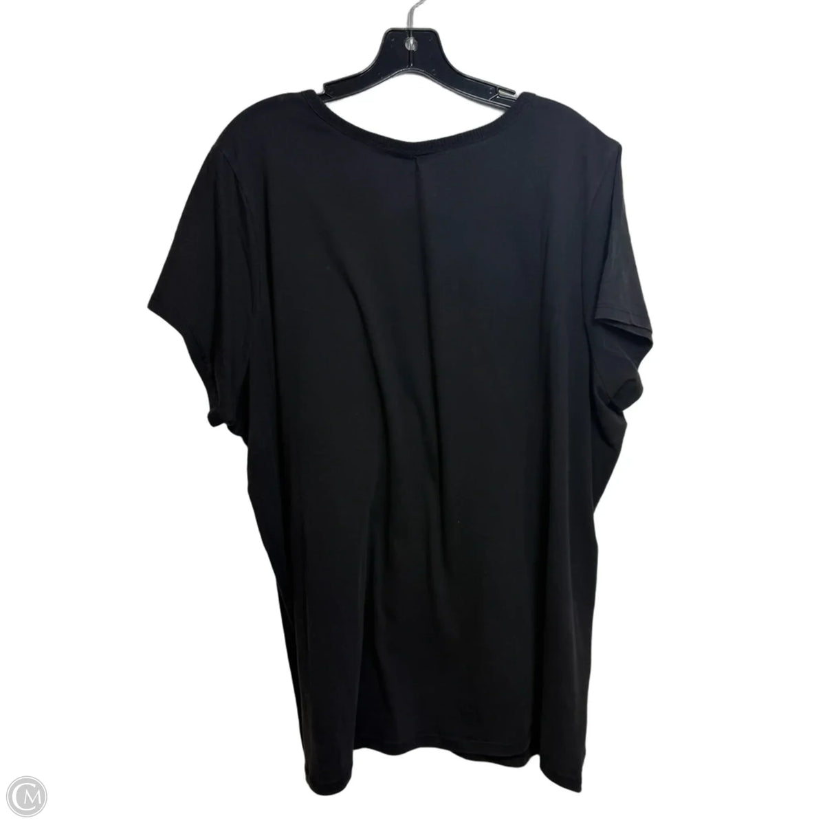 Top Short Sleeve Basic By Torrid In Black, Size: 3x