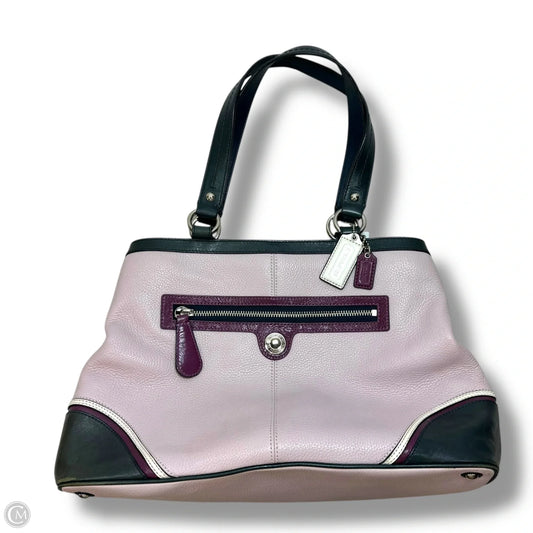 Handbag Designer By Coach, Size: Medium