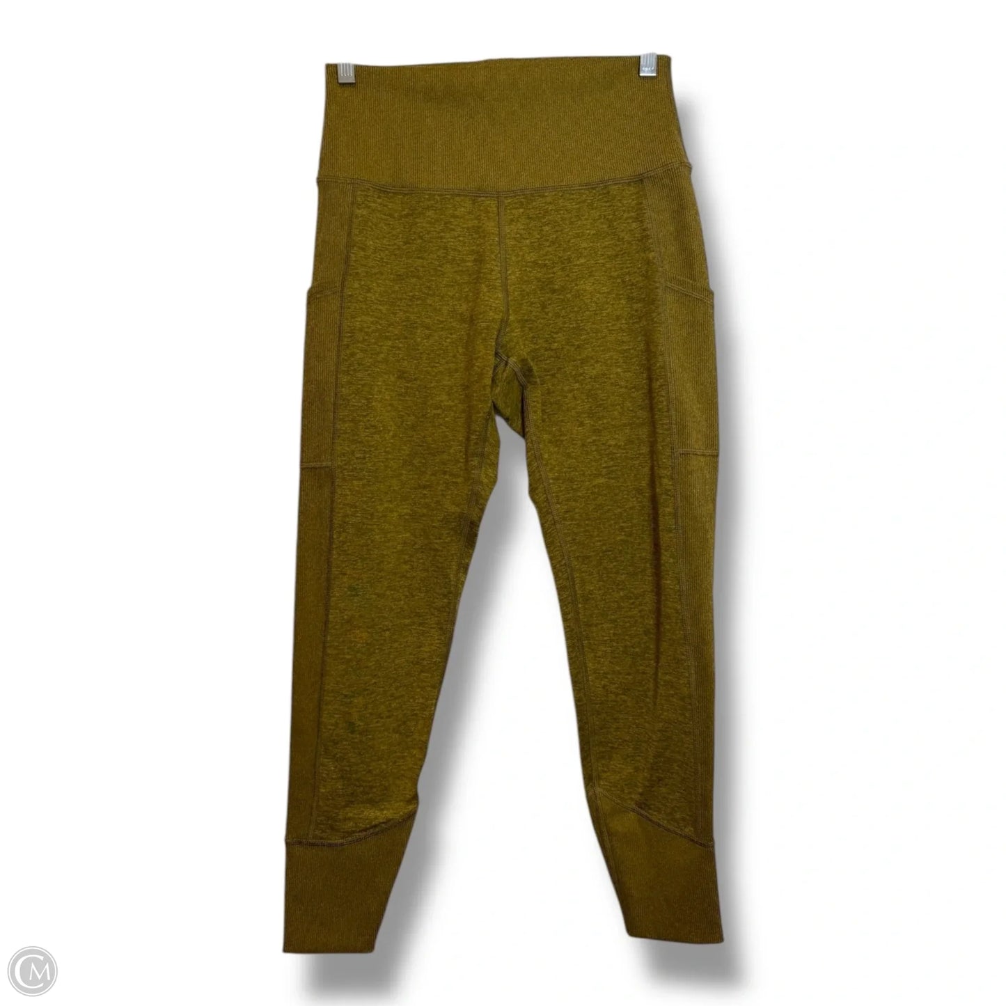 Athletic Leggings By Aerie In Green, Size: L